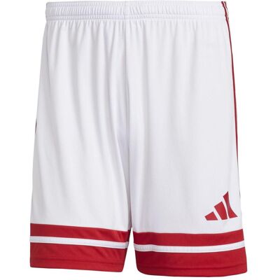 Adidas Herren, Sporthose, Squadra 25 Short (M), Weiss, Rot Adidas Herren, Sporthose, Squadra 25 Short (M), Weiss, Rot