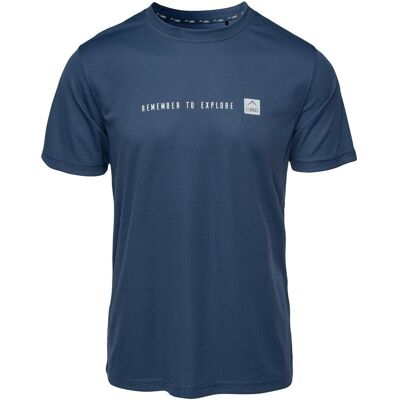Elbrus, Herren, Sportshirt, Męska koszulka z krótkim rękawem Daven Ii rozmiar S (S), Blau, S Elbrus, Herren, Sportshirt, Męska koszulka z krótkim rękawem Daven Ii rozmiar S (S), Blau, S