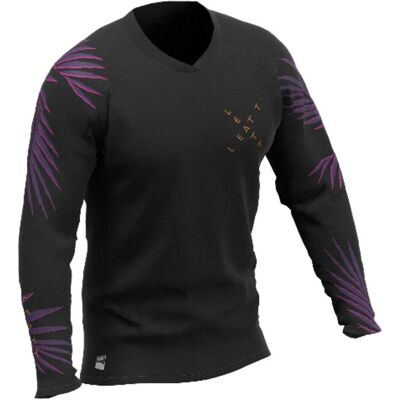 Leatt, Herren, Velotrikot, Jersey MTB Gravity 2.0 (S), Schwarz, Violett, S Leatt, Herren, Velotrikot, Jersey MTB Gravity 2.0 (S), Schwarz, Violett, S