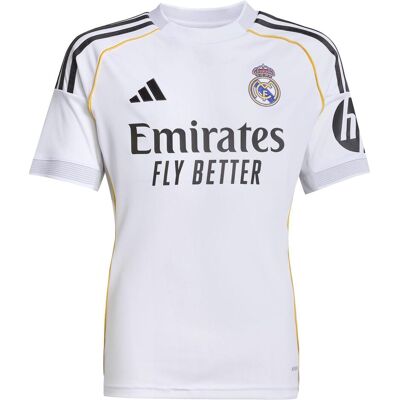 Adidas Jungen, Fussballtrikot, Real Madrid Kinder Trikot (164), Weiss, Schwarz, Mehrfarbig, 164 Adidas Jungen, Fussballtrikot, Real Madrid Kinder Trikot (164), Weiss, Schwarz, Mehrfarbig, 164