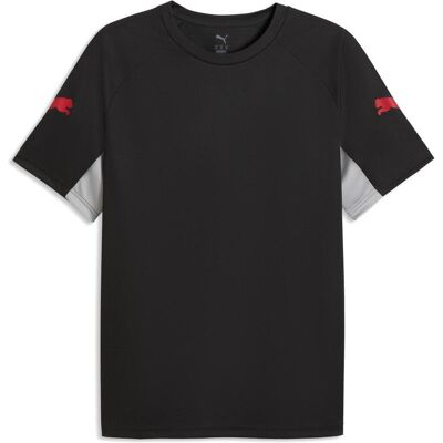 Puma Herren, Sportshirt, IndividualLIGA Jersey (L), Rot, Schwarz, Grau, L Puma Herren, Sportshirt, IndividualLIGA Jersey (L), Rot, Schwarz, Grau, L