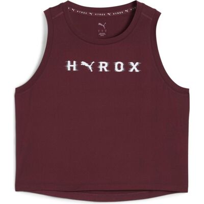Puma Damen, Sportshirt, W x Hyrox Cloudspun Thermoadapt Crop Tank (XS), Rot, XS Puma Damen, Sportshirt, W x Hyrox Cloudspun Thermoadapt Crop Tank (XS), Rot, XS