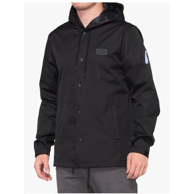 100%, Herren, Velojacke, Apache Hooded Snap Woodland (XL), Schwarz, Mehrfarbig, XL 100%, Herren, Velojacke, Apache Hooded Snap Woodland (XL), Schwarz, Mehrfarbig, XL