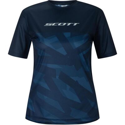 Scott Sports, Damen, Velotrikot, Vertic LT S/S Damen Trikot (M), Blau, M Scott Sports, Damen, Velotrikot, Vertic LT S/S Damen Trikot (M), Blau, M