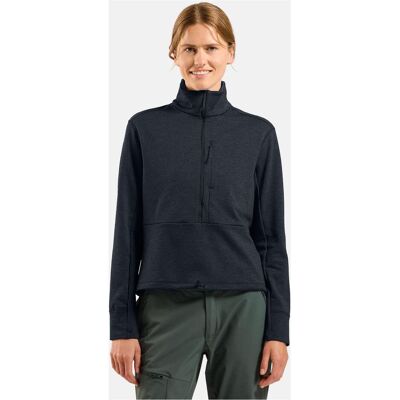Odlo, Damen, Pullover, Grid Fleece, Schwarz, (S) Odlo, Damen, Pullover, Grid Fleece, Schwarz, (S)