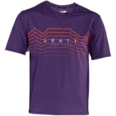Leatt, Velotrikot, MTB Trail 1.0 X-Flow Jersey (L), Violett, L Leatt, Velotrikot, MTB Trail 1.0 X-Flow Jersey (L), Violett, L