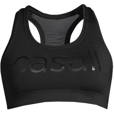 CASALL, Sport-BH, Ikonischer Sport-BH aus Wolle (M), Schwarz CASALL, Sport-BH, Ikonischer Sport-BH aus Wolle (M), Schwarz