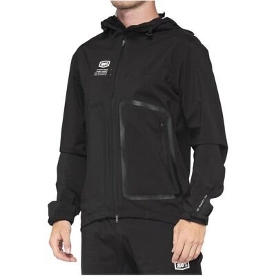 100%, Herren, Velojacke, Jacke Hydromatic (S), Schwarz, S 100%, Herren, Velojacke, Jacke Hydromatic (S), Schwarz, S