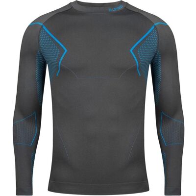 Alpinus, Herren, Funktionsshirt, Thermoaktives Herren-Sweatshirt Active Base Layer grau GT43860 2XL (XXL), Silber, Grau, XXL Alpinus, Herren, Funktionsshirt, Thermoaktives Herren-Sweatshirt Active Base Layer grau GT43860 2XL (XXL), Silber, Grau, XXL
