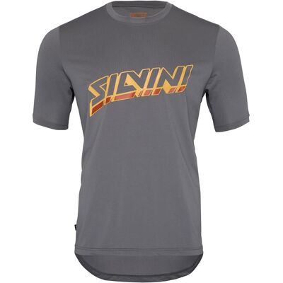 Silvini, Herren, Velotrikot, Denno T-Shirt (XXL), Grau, XXL Silvini, Herren, Velotrikot, Denno T-Shirt (XXL), Grau, XXL