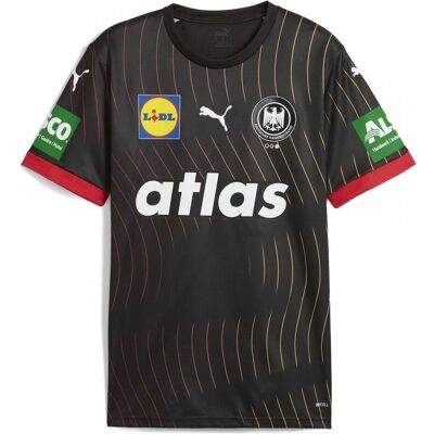 Puma Herren, Sportshirt, DHB Away Jersey (XL), Schwarz, XL Puma Herren, Sportshirt, DHB Away Jersey (XL), Schwarz, XL