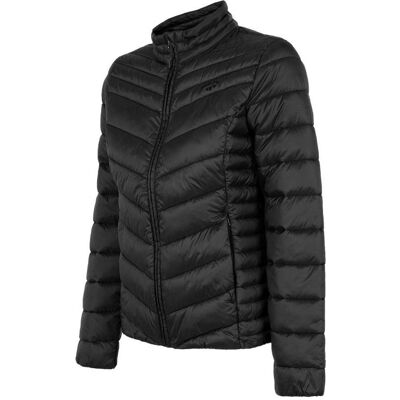 4F, Damen, Trainingsjacken, Damenjacke tiefschwarz H4Z22 KUDP002 20S (L) (L), Schwarz, L 4F, Damen, Trainingsjacken, Damenjacke tiefschwarz H4Z22 KUDP002 20S (L) (L), Schwarz, L