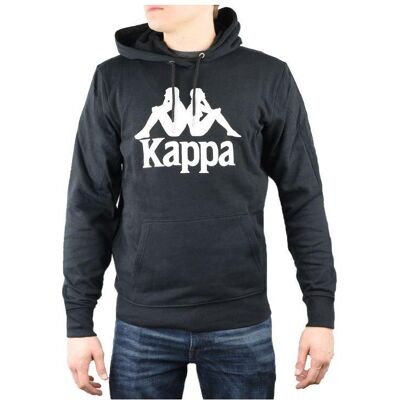 Kappa, Herren, Pullover, Taino with hood 705322-19-4006 black XXL, Schwarz, (XXL) Kappa, Herren, Pullover, Taino with hood 705322-19-4006 black XXL, Schwarz, (XXL)