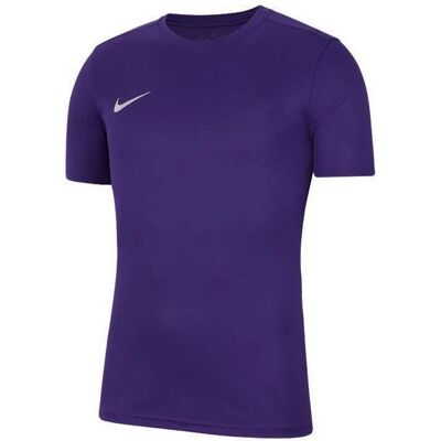 Nike, Jungen, Sportshirt, Dri-Fit Park VIII Kids' T-Shirt Purple HV8182 547 (M), Violett, M Nike, Jungen, Sportshirt, Dri-Fit Park VIII Kids' T-Shirt Purple HV8182 547 (M), Violett, M