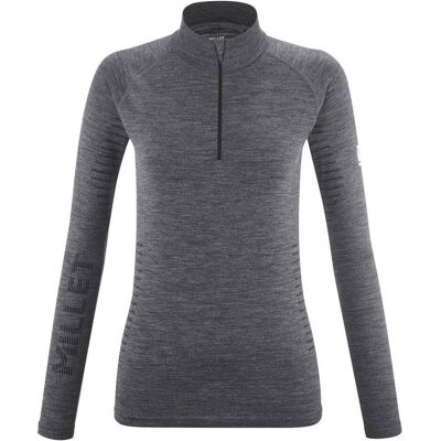 Millet, Herren, Funktionsshirt, Drynamic Warm 44958 Zip-Unterwäsche (M), Grau, M Millet, Herren, Funktionsshirt, Drynamic Warm 44958 Zip-Unterwäsche (M), Grau, M