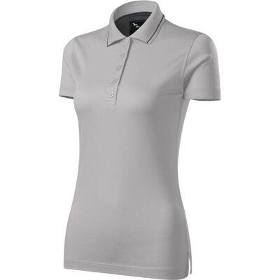 Malfini, Damen, Funktionsshirt, Polo Shirt Grand W MLI-269A4 (S), Grau, Silber, Rot, S Malfini, Damen, Funktionsshirt, Polo Shirt Grand W MLI-269A4 (S), Grau, Silber, Rot, S