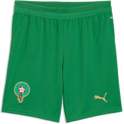Puma Unisex, Sporthose, FRMF Shorts Replica Jr (164), Grün, Gold Puma Unisex, Sporthose, FRMF Shorts Replica Jr (164), Grün, Gold