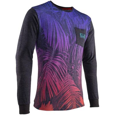 Leatt, Herren, Velotrikot, Long Shirt Premium - Jungle (L), Schwarz, Violett, Mehrfarbig, Pink, Grau, Orange, Blau, L Leatt, Herren, Velotrikot, Long Shirt Premium - Jungle (L), Schwarz, Violett, Mehrfarbig, Pink, Grau, Orange, Blau, L