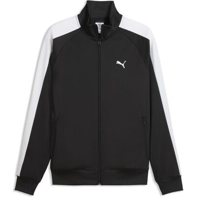 Puma Herren, Trainingsjacken, ESS T7 Poly Track Jacket (S), Schwarz, S Puma Herren, Trainingsjacken, ESS T7 Poly Track Jacket (S), Schwarz, S