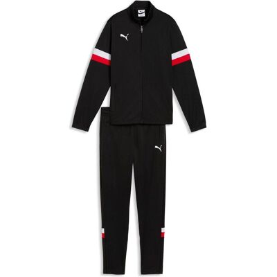 Puma Jungen, Trainingsjacken, individualRISE Tracksuit Jr (164), Mehrfarbig, Rot, Schwarz, 164 Puma Jungen, Trainingsjacken, individualRISE Tracksuit Jr (164), Mehrfarbig, Rot, Schwarz, 164