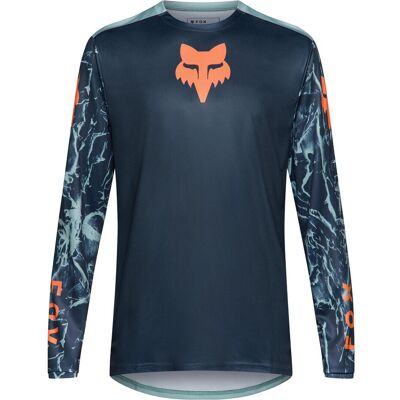 Fox, Jungen, Velotrikot, Yth Ranger Ls Jrsy Img Print (S), Blau, Türkis, S Fox, Jungen, Velotrikot, Yth Ranger Ls Jrsy Img Print (S), Blau, Türkis, S