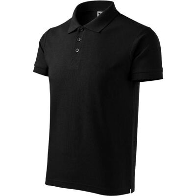 Malfini, Herren, Funktionsshirt, Polo Shirt Cotton Heavy M MLI-21501 (S), Schwarz, S Malfini, Herren, Funktionsshirt, Polo Shirt Cotton Heavy M MLI-21501 (S), Schwarz, S