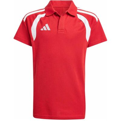 Adidas Jungen, Sportshirt, Tiro26L Swpoloy - tepore/white (140), Weiss, Rot, 140 Adidas Jungen, Sportshirt, Tiro26L Swpoloy - tepore/white (140), Weiss, Rot, 140