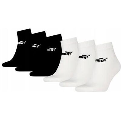 Puma Unisex, Sportsocken, Elements Unisex-Viertelsocken, 6Er-Pack (43 - 46) Puma Unisex, Sportsocken, Elements Unisex-Viertelsocken, 6Er-Pack (43 - 46)