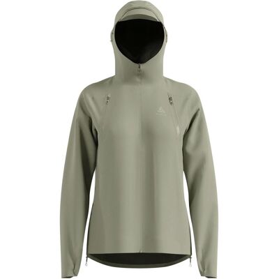 Odlo, Damen, Langlaufjacke, Wasserdichte X-Alp Pro 2.5L Jacke (L), Grau, L Odlo, Damen, Langlaufjacke, Wasserdichte X-Alp Pro 2.5L Jacke (L), Grau, L