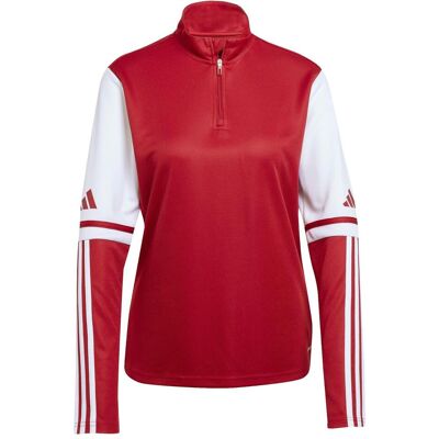 Adidas Damen, Sportshirt, Squadra 25 TR TOP W (L), Weiss, Rot, L Adidas Damen, Sportshirt, Squadra 25 TR TOP W (L), Weiss, Rot, L