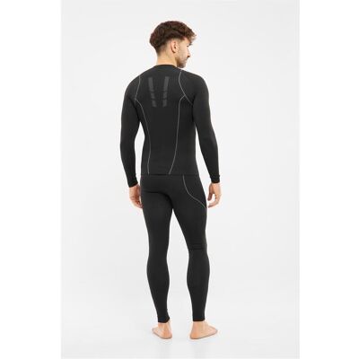 Viking Herren, Funktionsunterhose, Eiger 2.0 Pants Bamboo Herrenunterwäsche schwarz und grau (S), Schwarz, Grau, S Viking Herren, Funktionsunterhose, Eiger 2.0 Pants Bamboo Herrenunterwäsche schwarz und grau (S), Schwarz, Grau, S