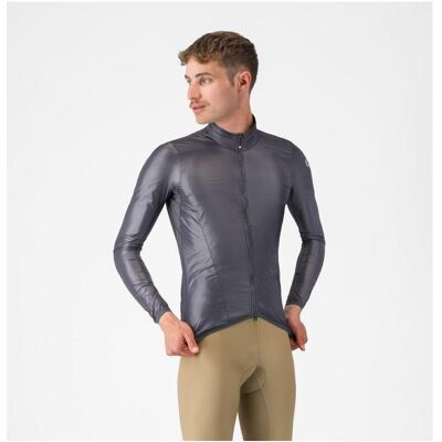 Castelli, Herren, Velojacke, Aria Shell 2 Jacket (XL), Grau, XL Castelli, Herren, Velojacke, Aria Shell 2 Jacket (XL), Grau, XL