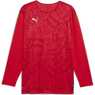 Puma Herren, Sportshirt, teamJAWS Graphic LS Shooting Shirt (S), Rot, S Puma Herren, Sportshirt, teamJAWS Graphic LS Shooting Shirt (S), Rot, S