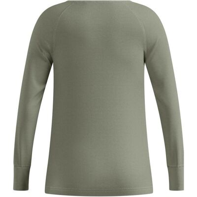 Odlo, Unisex, Funktionsshirt, Active Warm Kids Base Layer Oberteil (116), Grau, 116 Odlo, Unisex, Funktionsshirt, Active Warm Kids Base Layer Oberteil (116), Grau, 116