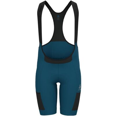 Odlo, Herren, Velohosen, Bib shorts ZEROWEIGHT CARGO (L), Blau Odlo, Herren, Velohosen, Bib shorts ZEROWEIGHT CARGO (L), Blau