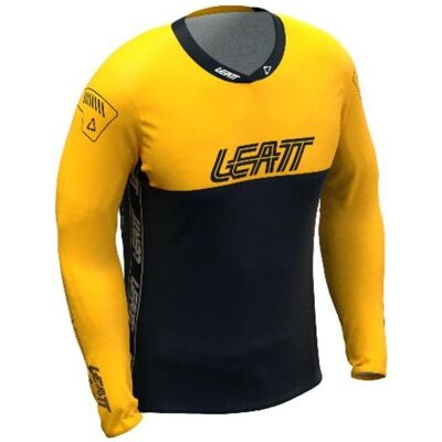 Leatt, Herren, Velotrikot, MTB Gravity 4.0 Jersey gold L (L), Gold, L Leatt, Herren, Velotrikot, MTB Gravity 4.0 Jersey gold L (L), Gold, L