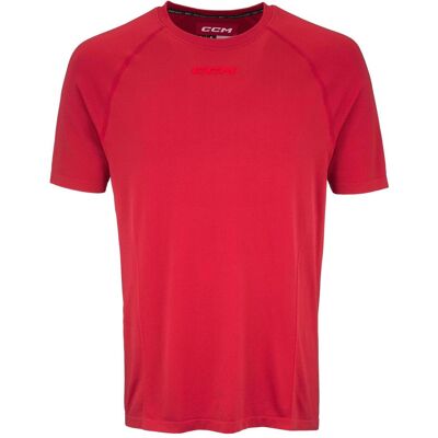 CCM, Herren, Sportshirt, TSS3TA HERREN SS TRAININGST-SHIRT Dunkelgrau meliert M (M), Grau, M CCM, Herren, Sportshirt, TSS3TA HERREN SS TRAININGST-SHIRT Dunkelgrau meliert M (M), Grau, M