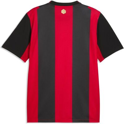 Puma Jungen, Fussballtrikot, ACM Home Jersey Replica Jr (164), Rot, Schwarz, 164 Puma Jungen, Fussballtrikot, ACM Home Jersey Replica Jr (164), Rot, Schwarz, 164