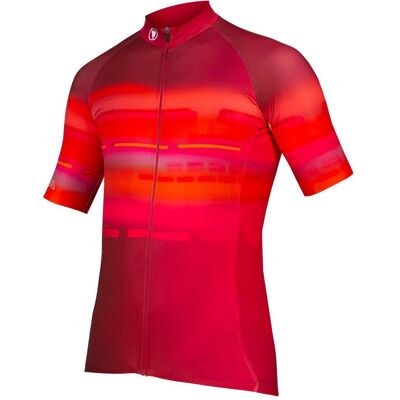 Endura, Herren, Velotrikot, Virtual Texture Trikot (kurzarm) (S), Rot, S Endura, Herren, Velotrikot, Virtual Texture Trikot (kurzarm) (S), Rot, S