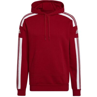 Adidas Herren, Pullover, Squadra 21 Sweat Kapuzenpullover Herren, Weiss, Rot, (L) Adidas Herren, Pullover, Squadra 21 Sweat Kapuzenpullover Herren, Weiss, Rot, (L)