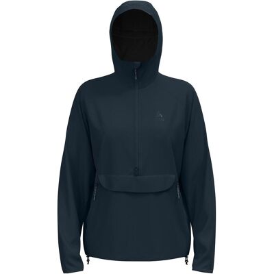 Odlo, Damen, Langlaufjacke, Zeroweight Pro Windproof Anora (M), Blau, M Odlo, Damen, Langlaufjacke, Zeroweight Pro Windproof Anora (M), Blau, M
