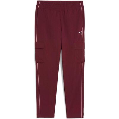 Puma Damen, Sporthose, SPORT Woven Cargo Pants op (S), Rot Puma Damen, Sporthose, SPORT Woven Cargo Pants op (S), Rot