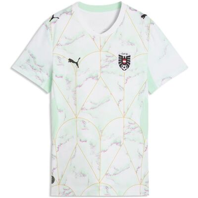 Puma Damen, Fussballtrikot, ÖFB Away Jersey Replica W (XL), Weiss, XL Puma Damen, Fussballtrikot, ÖFB Away Jersey Replica W (XL), Weiss, XL