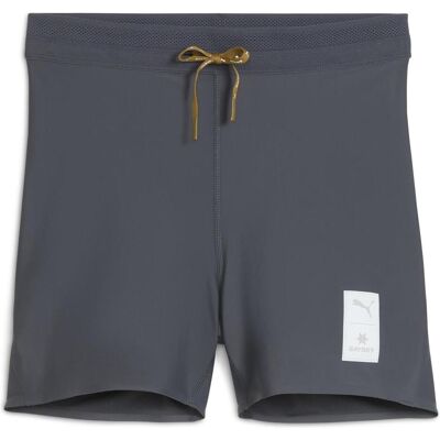 Puma Damen, Tights, W X Saysky 4" Short Tight (M), Grau Puma Damen, Tights, W X Saysky 4" Short Tight (M), Grau