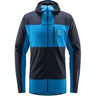 Haglöfs, Herren, Outdoorjacken, L.I.M Mid Fast Hoodie (S), Blau, S Haglöfs, Herren, Outdoorjacken, L.I.M Mid Fast Hoodie (S), Blau, S