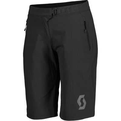 Scott Sports, Damen, Velohosen, Trail Vertic Damen Shorts mit Innenhose (L), Schwarz Scott Sports, Damen, Velohosen, Trail Vertic Damen Shorts mit Innenhose (L), Schwarz