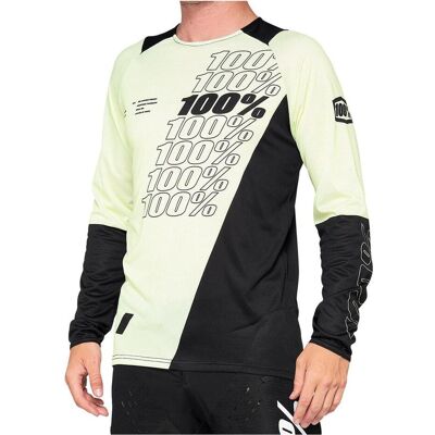 100%, Herren, Velotrikot, R-Core Herren Biketrikot (S), Gelb, Schwarz, S 100%, Herren, Velotrikot, R-Core Herren Biketrikot (S), Gelb, Schwarz, S