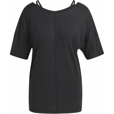 Adidas Damen, Sportshirt, YGA ST OT T-Shirt (XS), Schwarz, XS Adidas Damen, Sportshirt, YGA ST OT T-Shirt (XS), Schwarz, XS