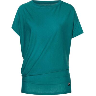 Super Natural, Damen, Sportshirt, W Yoga Loose Tee (XL), Blau, Türkis, XL Super Natural, Damen, Sportshirt, W Yoga Loose Tee (XL), Blau, Türkis, XL