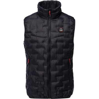 Elbrus, Herren, Westen, Men's Quilted Vest EMIN VEST, Schwarz, (3XL) Elbrus, Herren, Westen, Men's Quilted Vest EMIN VEST, Schwarz, (3XL)